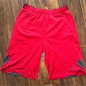Boy’s Red Russell Brand Athletic Shorts